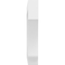 Ekena Millwork Trenton Architectural Grade PVC Running Trim, 4"H x 5/8"P x 48"L RUNP04X0625X48TRN - alternate 3
